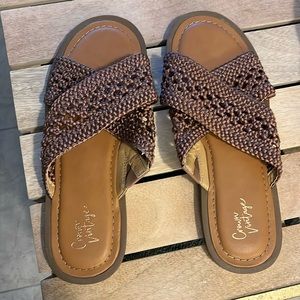 Sandals, size 9, NWOT